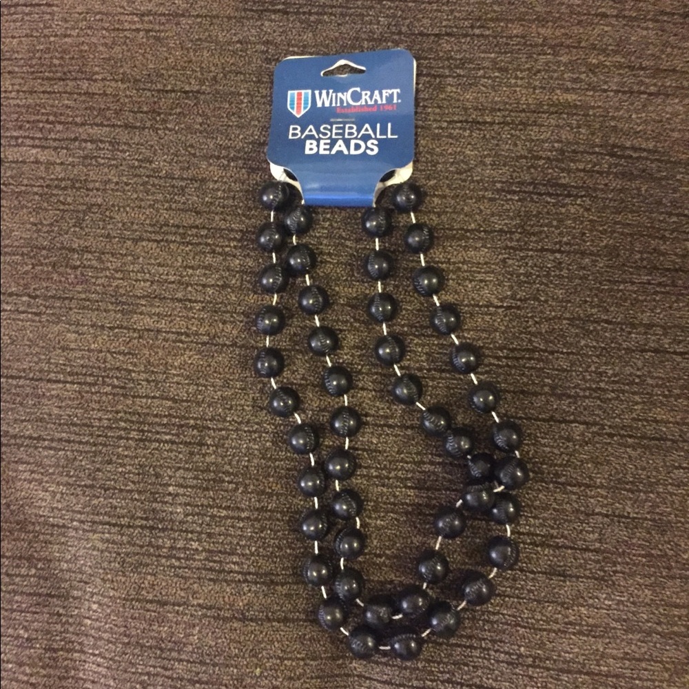 FINAL $🆕⚾️✨Black Baseball Beads✨⚾️